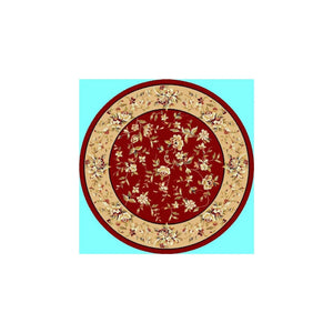 Cambridge 7337 Floral Delight Red/Beige Rug