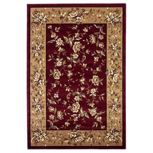 Cambridge 7337 Floral Delight Red/Beige Rug