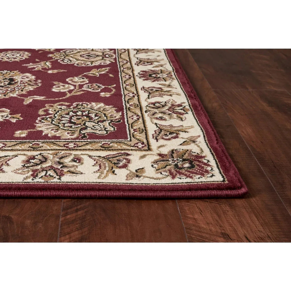 Cambridge 7340 Floral Mahal Red/Ivory Rug