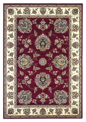 Cambridge 7340 Floral Mahal Red/Ivory Rug