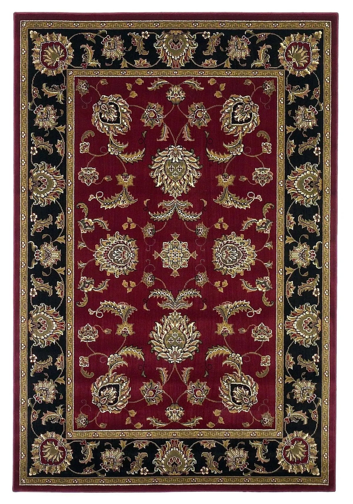 Cambridge 7342 Bijar Red/Black Rug