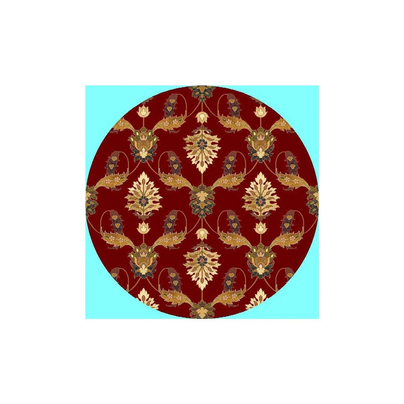 Cambridge 7364 Palazzo Red Rug