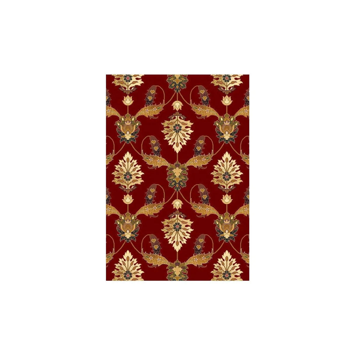 Cambridge 7364 Palazzo Red Rug