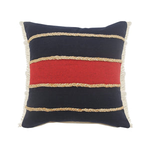 Cape Cod Lr07636 Navy/Red Pillow