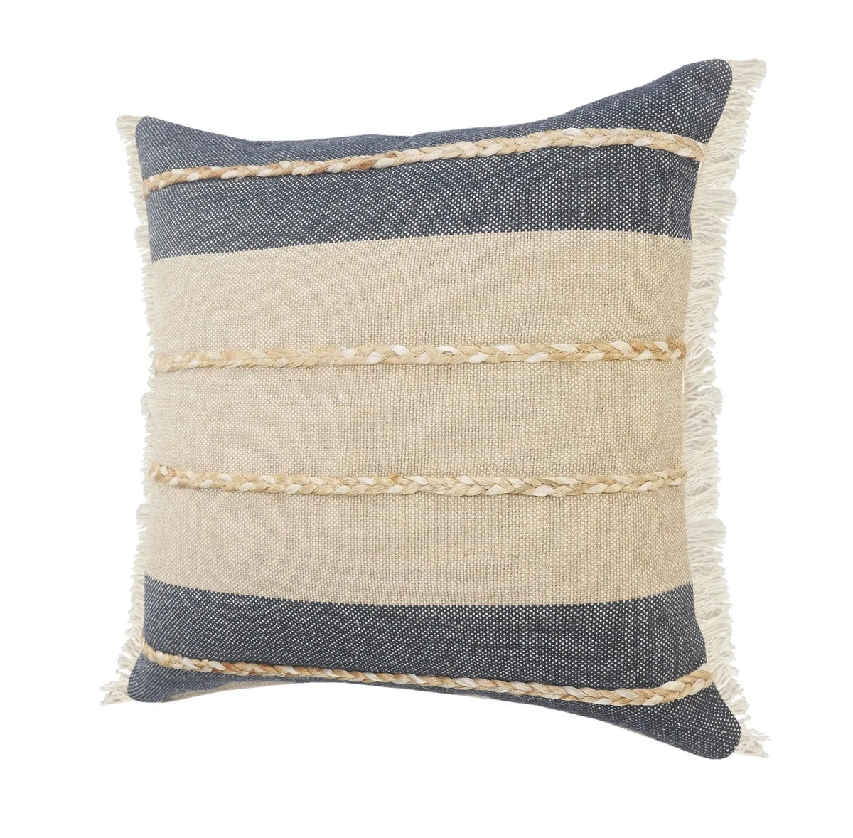 Cape Cod Lr07638 Denim/Taupe Pillow