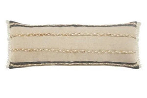 Cape Cod Lr07640 Black/Taupe Pillow