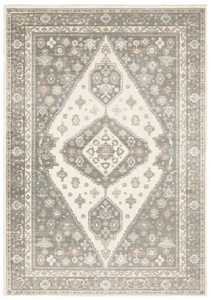 Capistrano 511E Ivory/Grey Rug