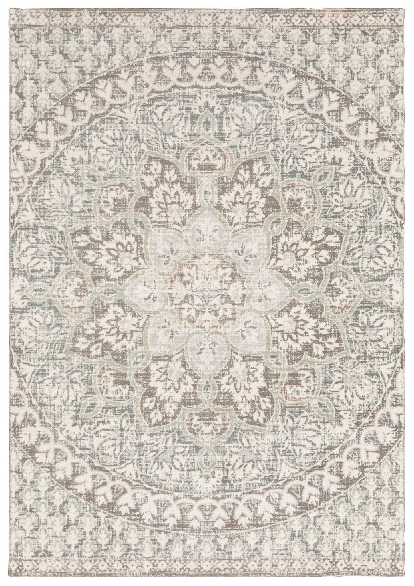 Capistrano 517B Ivory/Grey Rug