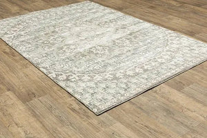 Capistrano 517B Ivory/Grey Rug