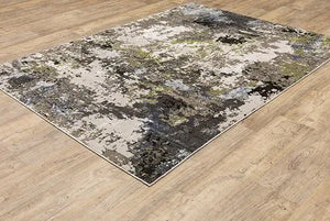 Caravan 502Z8 Grey/Green Rug