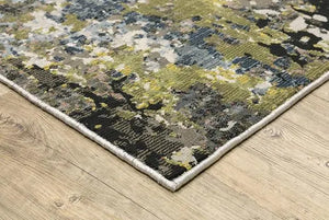 Caravan 502Z8 Grey/Green Rug