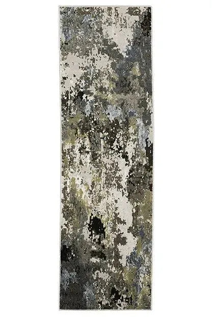 Caravan 502Z8 Grey/Green Rug