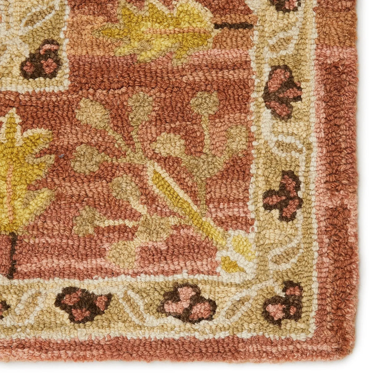 Cardamom Com12 Ahava Pink/Gold Rug