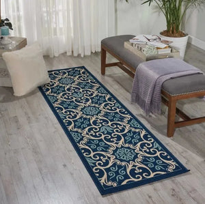 Caribbean CRB02 Navy Rug