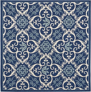 Caribbean CRB02 Navy Rug