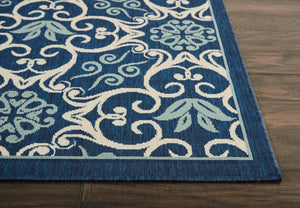 Caribbean CRB02 Navy Rug