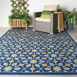 Caribbean CRB07 Navy Rug