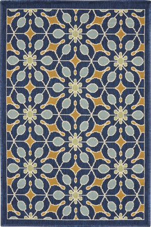 Caribbean CRB07 Navy Rug