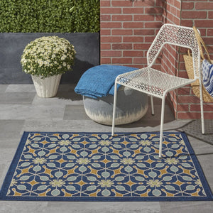 Caribbean CRB07 Navy Rug