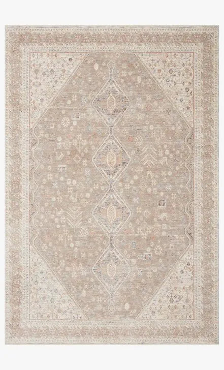 Carlisle CAR-03 Taupe/Ivory Rug