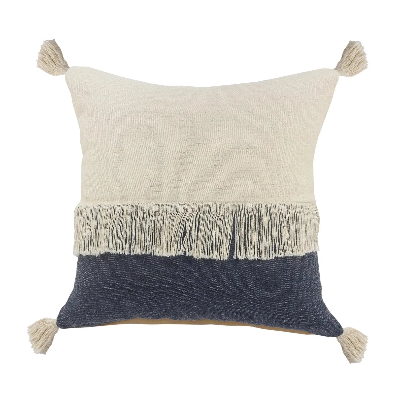 Carnival Lr07660 Denim Blue/Off-White Pillow