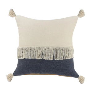 Carnival Lr07660 Denim Blue/Off-White Pillow
