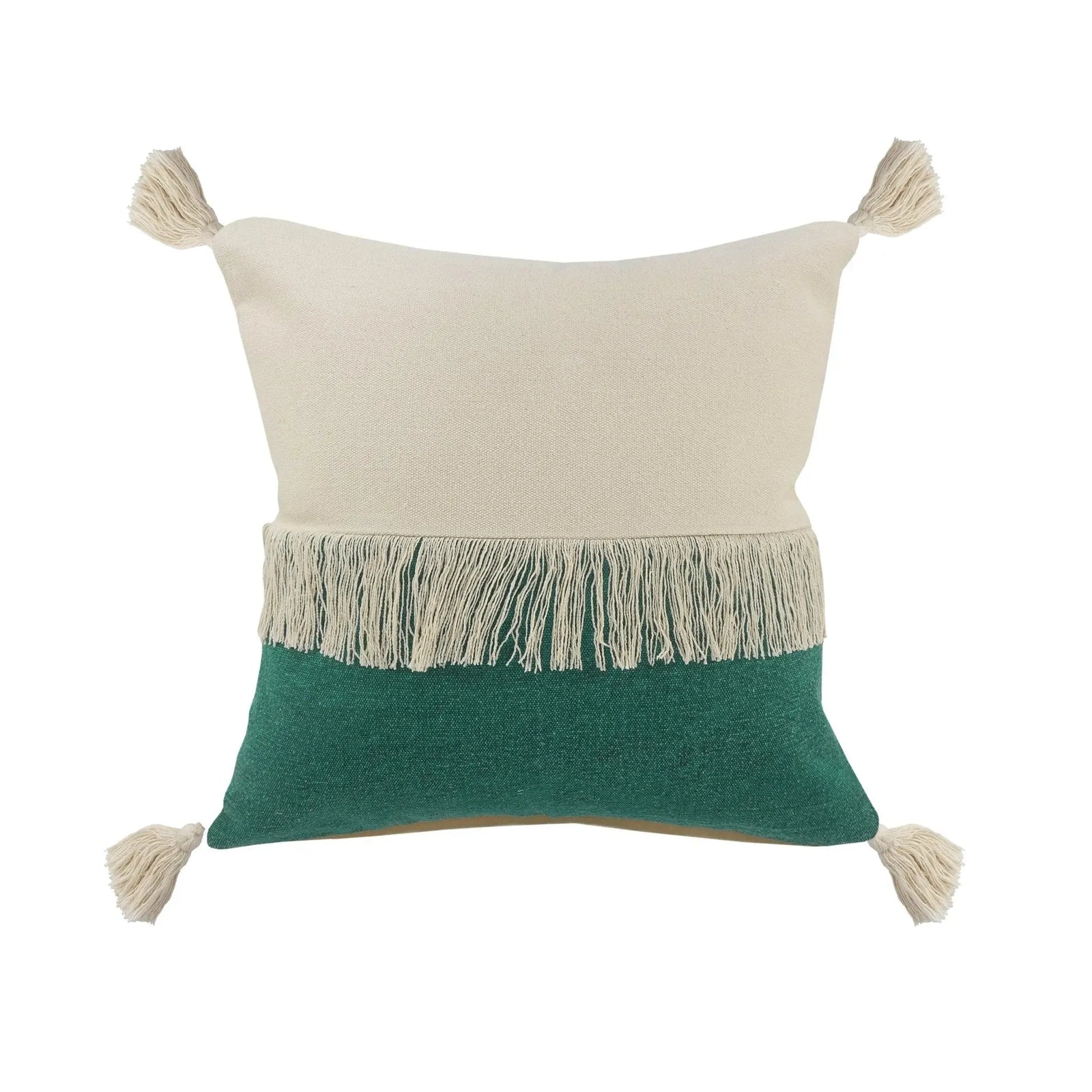 Carnival Lr07661 Emerald Green/Off-White Pillow