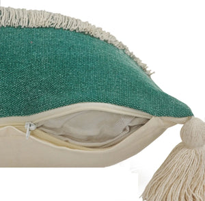 Carnival Lr07661 Emerald Green/Off-White Pillow