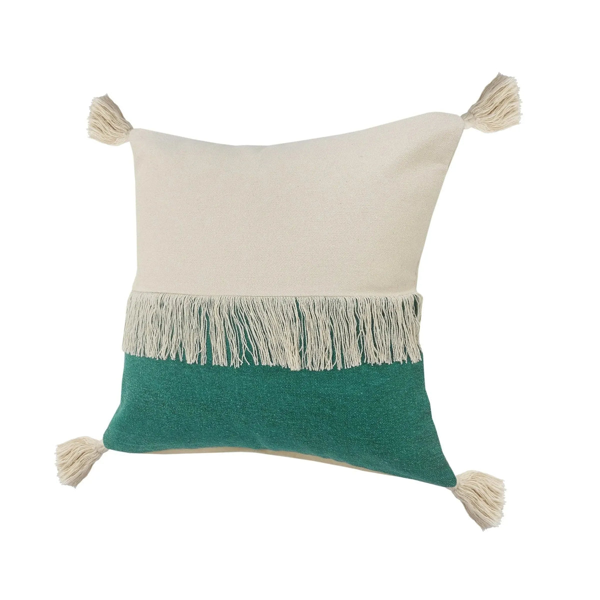 Carnival Lr07661 Emerald Green/Off-White Pillow