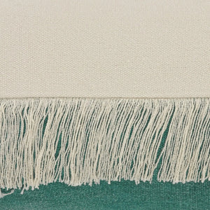Carnival Lr07661 Emerald Green/Off-White Pillow
