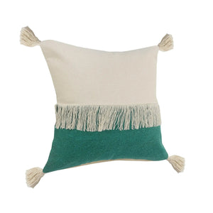 Carnival Lr07661 Emerald Green/Off-White Pillow