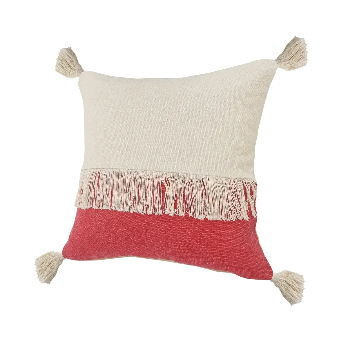 Carnival Lr07662 Raspberry/Off-White Pillow