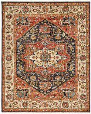 Carrington 9826803F Red/Black Rug