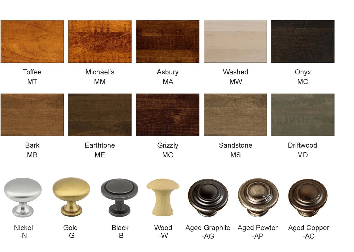 Carson 3 Drawer Nightstand