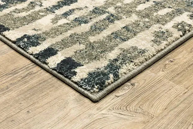 Carson 745C Blue/Beige Rug