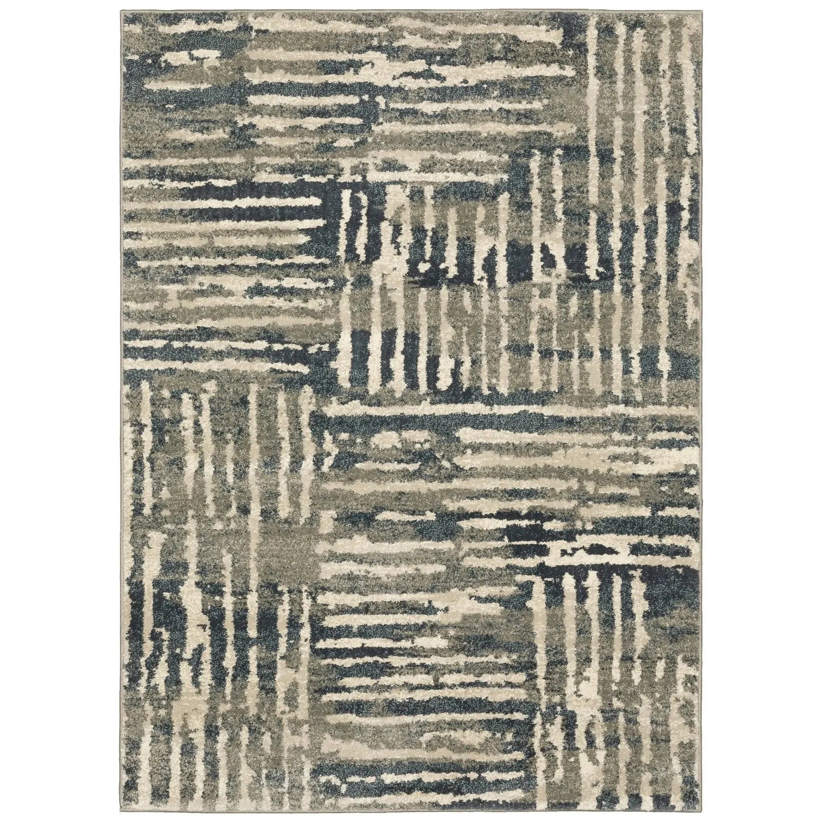 Carson 745C Blue/Beige Rug