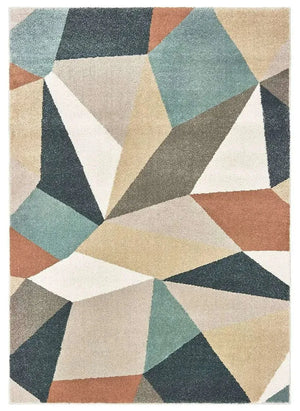 Carson 9659B Blue Orange Rug