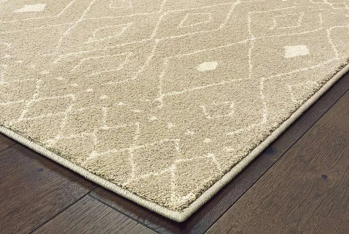 Carson 9665B Sand Ivory Rug
