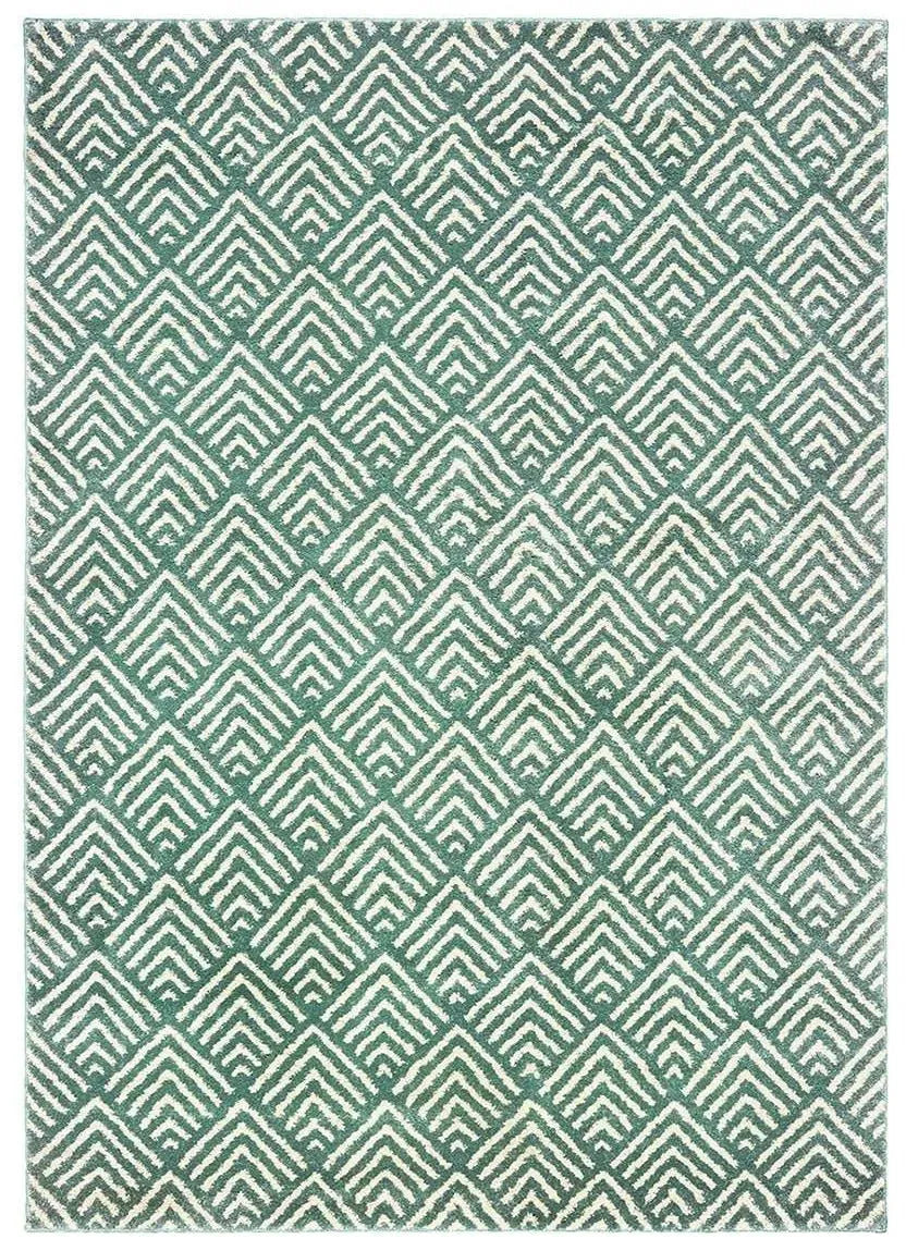 Carson 9667C Blue Ivory Rug