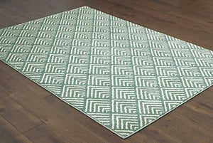 Carson 9667C Blue Ivory Rug