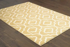 Carson 9672E Gold Ivory Rug