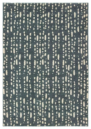 Carson 9673B Blue Ivory Rug