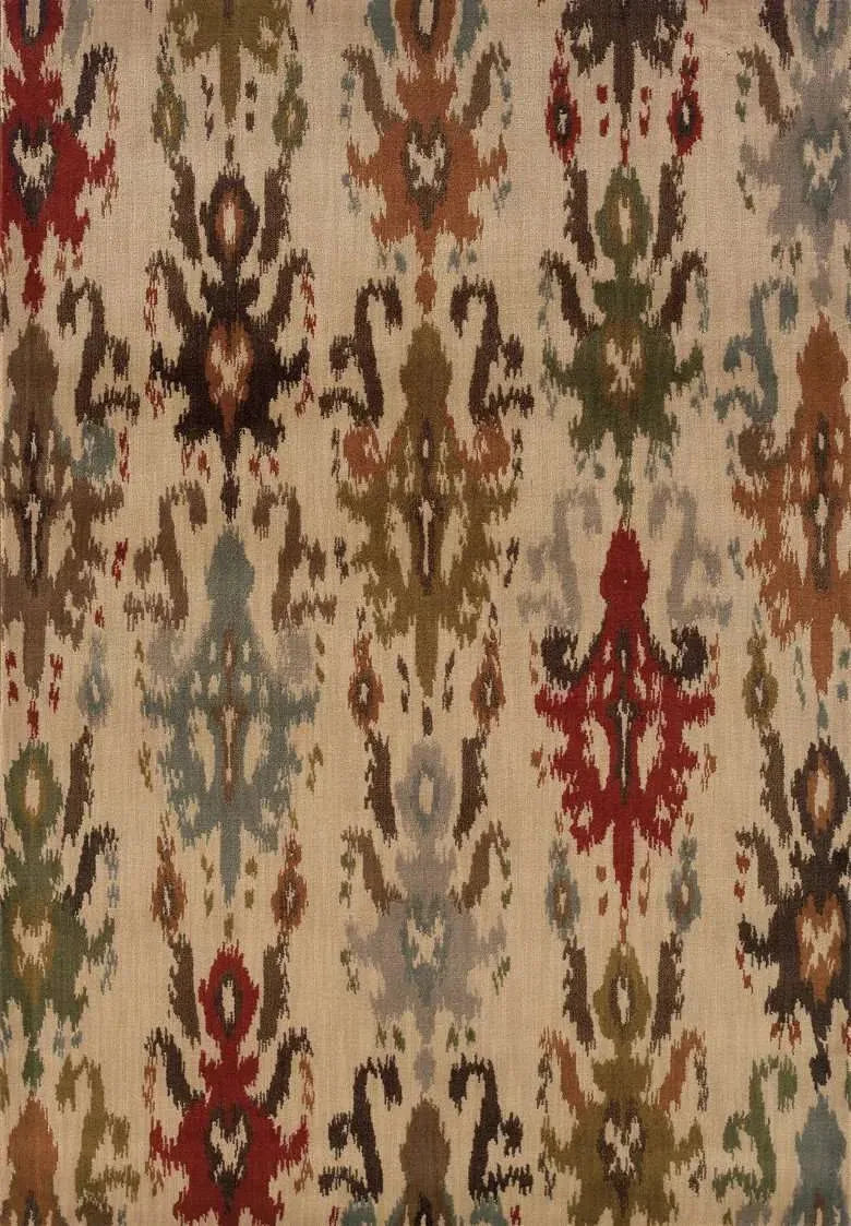 Casablanca 4437A Ivory Multi Rug