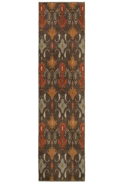 Casablanca 4447A Brown Orange Rug