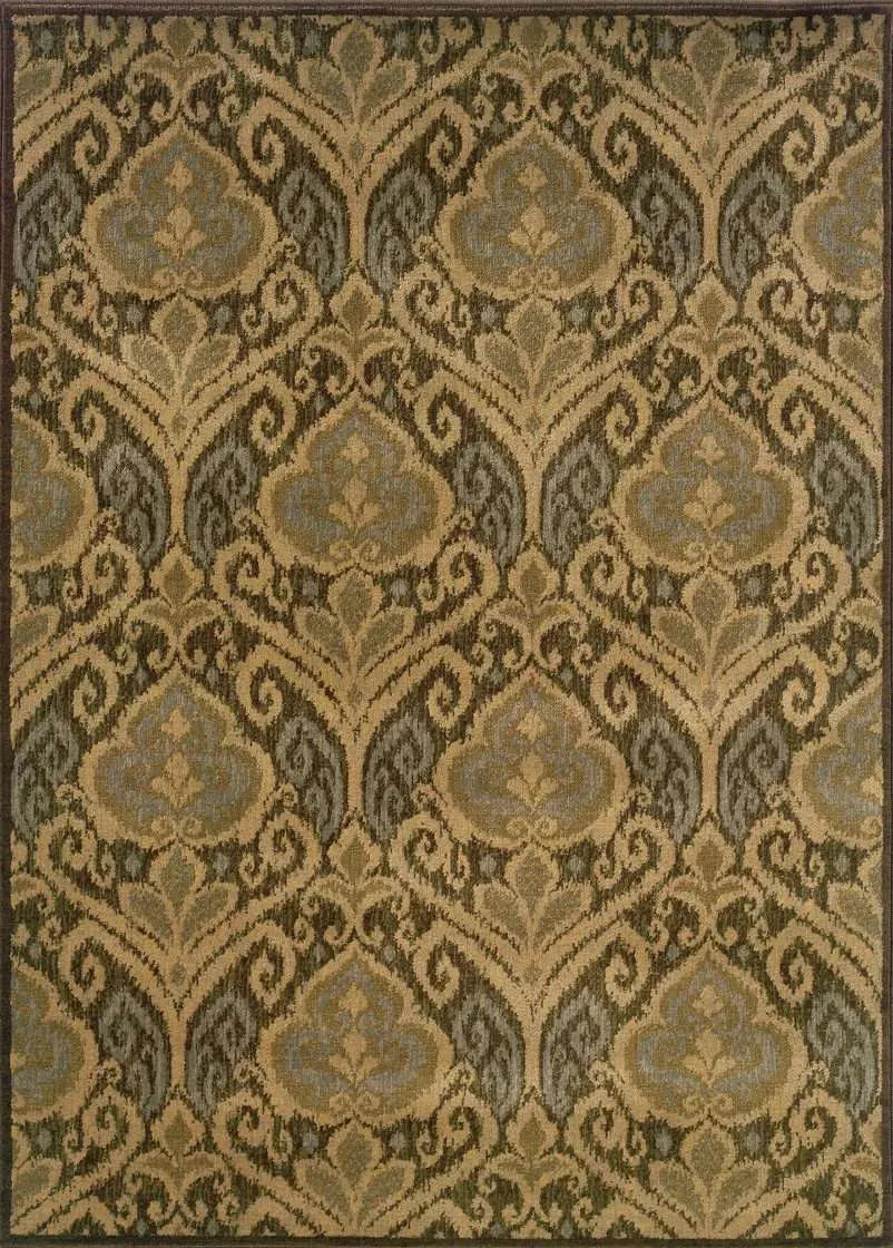 Casablanca 4464A Green/ Ivory Rug