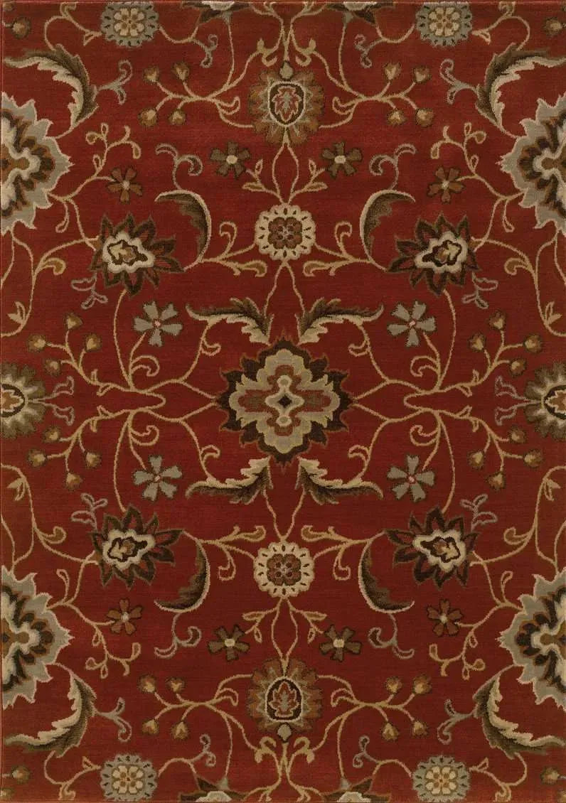 Casablanca 4471B Red/ Multi Rug