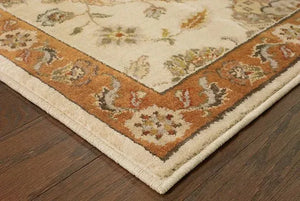 Casablanca 5317B Beige/ Rust Rug