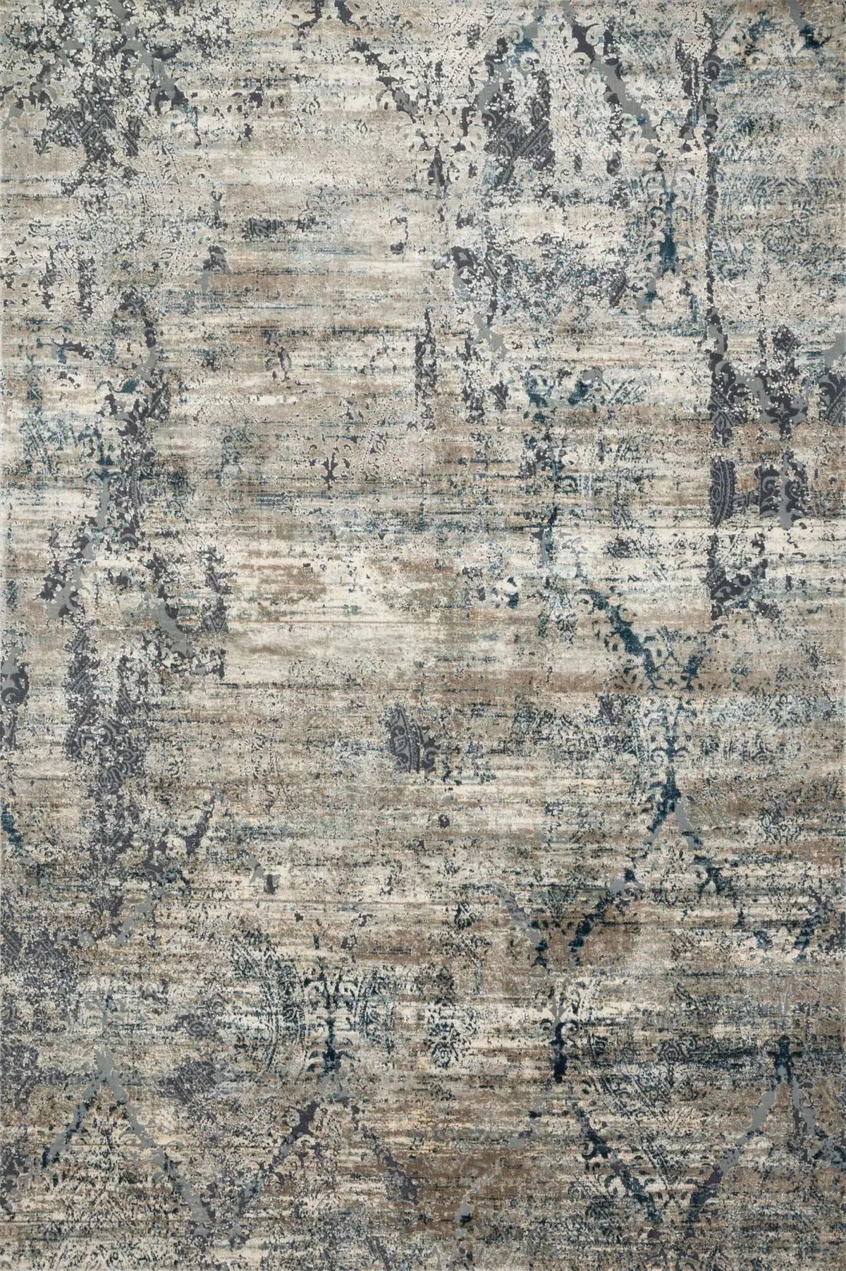 Cascade CAS 01 Taupe / Blue Rug