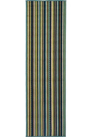 Caspian 1004X Blue/ Brown Rug
