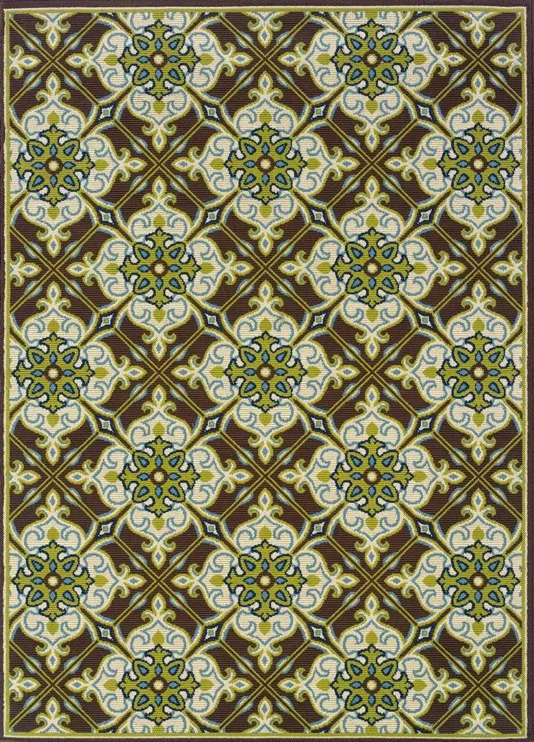Caspian 1005D Brown/ Ivory Rug